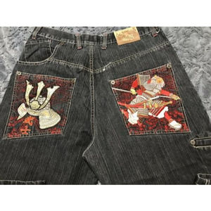 No. 83 Jeans # 83 Embroidered Ninja Men’s 36x34